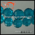 blue round cut big size ball bead for christmas decoration